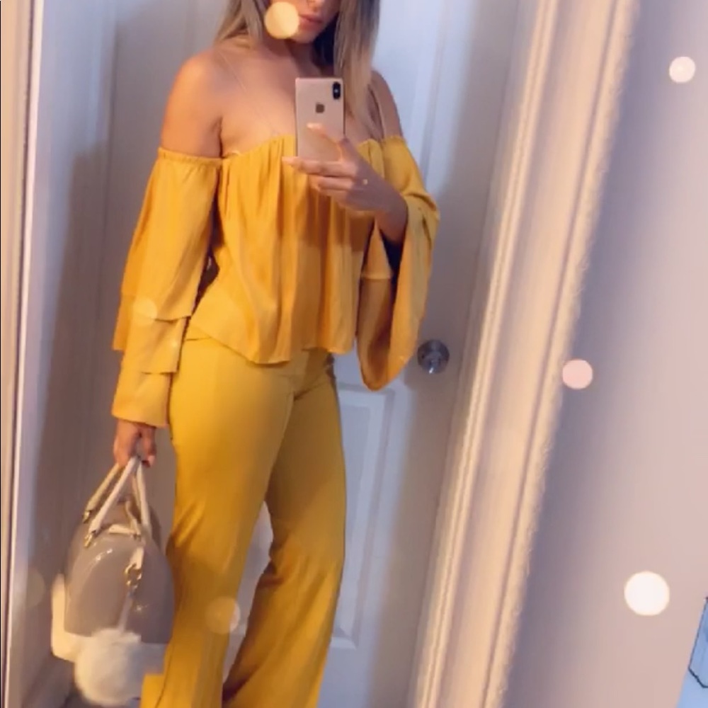 Pants and blouse $30 each $15.  Blouse is (s or M)